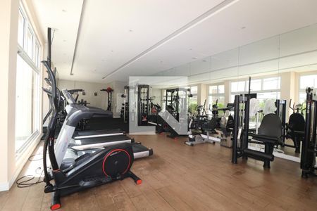 Área comum - Academia de apartamento à venda com 2 quartos, 61m² em Vila Apiai, Santo André