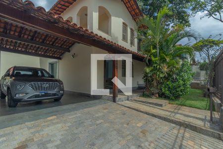 Fachada de casa à venda com 4 quartos, 360m² em Jardim Atlântico, Belo Horizonte