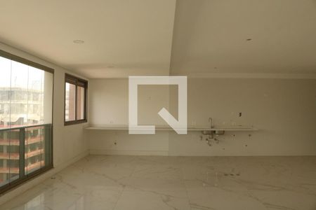 Sala e Cozinha Integrada de apartamento à venda com 3 quartos, 222m² em Perdizes, São Paulo