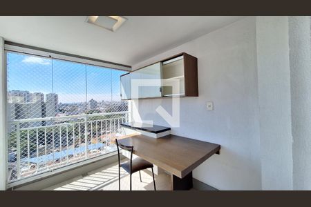 Varanda da Sala de apartamento à venda com 2 quartos, 62m² em Barra Funda, São Paulo