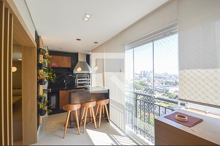Varanda gourmet de apartamento para alugar com 3 quartos, 106m² em Centro, São Bernardo do Campo