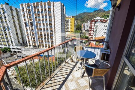 Varanda do Quarto 3 - Suíte de apartamento à venda com 3 quartos, 78m² em Méier, Rio de Janeiro