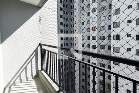 Varanda da Sala de apartamento para alugar com 2 quartos, 42m² em Residencial Parque da Fazenda, Campinas