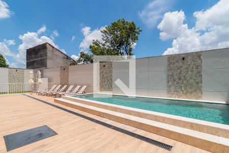 Área comum - Piscina de apartamento para alugar com 1 quarto, 60m² em Jardim Monte Kemel, São Paulo