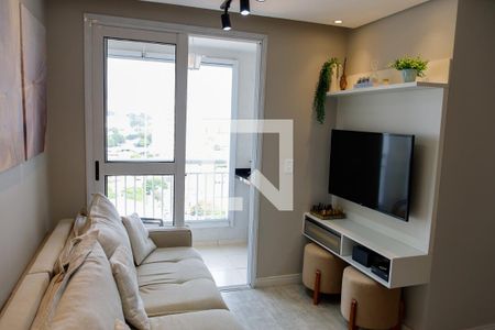 sala de apartamento à venda com 2 quartos, 47m² em Presidente Altino, Osasco