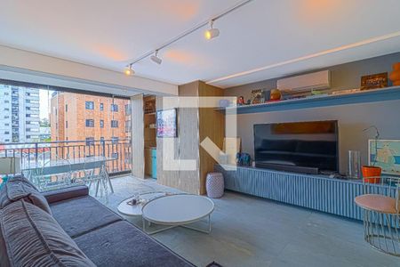 Sala inferior (1) de apartamento à venda com 2 quartos, 165m² em Vila Progredior, São Paulo