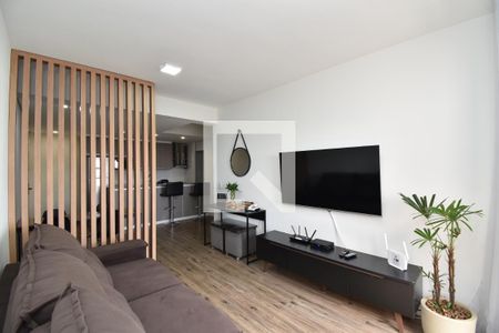 Sala de apartamento para alugar com 1 quarto, 67m² em Centro, Curitiba