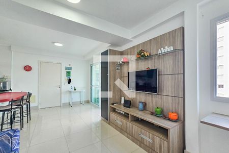 Sala de apartamento para alugar com 2 quartos, 84m² em Jardim Tejereba, Guarujá
