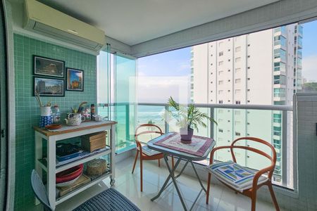 Varanda de apartamento para alugar com 2 quartos, 84m² em Jardim Tejereba, Guarujá