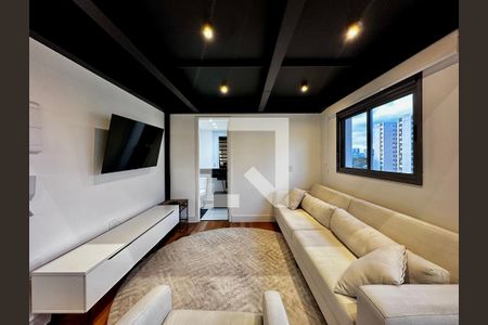 Sala de apartamento à venda com 1 quarto, 40m² em Chácara Santo Antônio (zona Sul), São Paulo