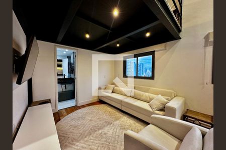 Sala de apartamento à venda com 1 quarto, 40m² em Chácara Santo Antônio (zona Sul), São Paulo