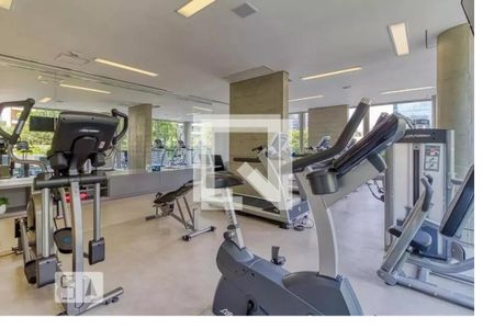Área comum - Academia de kitnet/studio à venda com 1 quarto, 29m² em Vila Nova Conceição, São Paulo