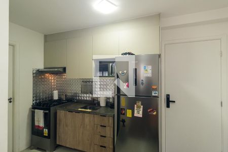 Cozinha de apartamento à venda com 1 quarto, 24m² em Vila Buarque, São Paulo