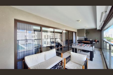 Varanda de apartamento à venda com 3 quartos, 133m² em Bela Aliança, São Paulo