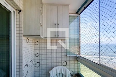 Sacada da Sala de apartamento para alugar com 2 quartos, 92m² em Vilamar, Praia Grande