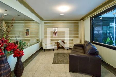 Hall de entrada de apartamento para alugar com 2 quartos, 92m² em Vilamar, Praia Grande