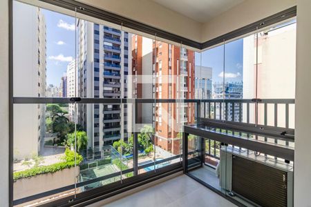 Sacada de apartamento à venda com 1 quarto, 32m² em Jardim Paulista, São Paulo