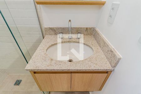 Banheiro de apartamento à venda com 1 quarto, 32m² em Jardim Paulista, São Paulo