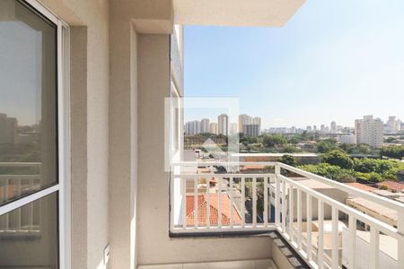 Varanda Sala de apartamento para alugar com 2 quartos, 45m² em Chácara Califórnia, São Paulo