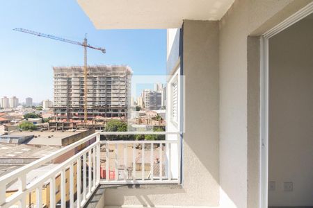 Varanda Sala de apartamento para alugar com 2 quartos, 45m² em Chácara Califórnia, São Paulo