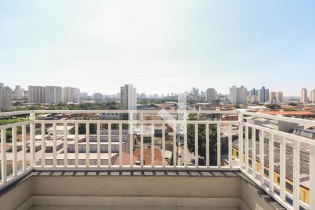 Varanda Sala de apartamento para alugar com 2 quartos, 45m² em Chácara Califórnia, São Paulo