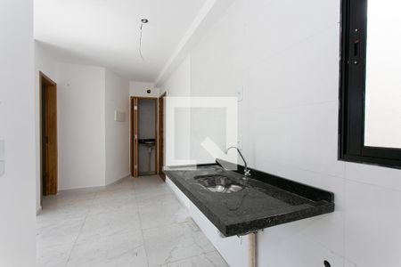 Cozinha de apartamento à venda com 2 quartos, 29m² em Chácara Califórnia, São Paulo