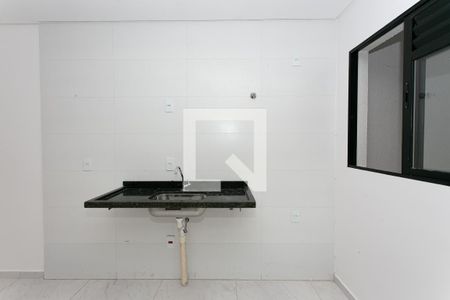 Cozinha de apartamento à venda com 1 quarto, 29m² em Chácara Califórnia, São Paulo