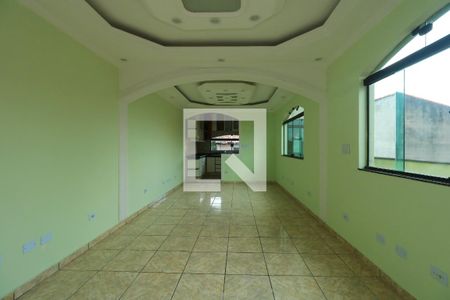 Sala de casa para alugar com 2 quartos, 140m² em Jardim Milena, Santo André
