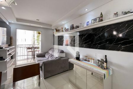 Sala de apartamento à venda com 3 quartos, 68m² em Nova Petrópolis, São Bernardo do Campo