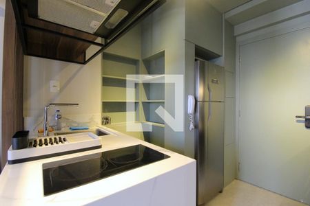 Sala/Cozinha de kitnet/studio à venda com 1 quarto, 26m² em Vila Nova Conceição, São Paulo