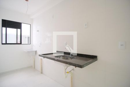 Cozinha e Área de Serviço de apartamento para alugar com 2 quartos, 34m² em Chácara Califórnia, São Paulo