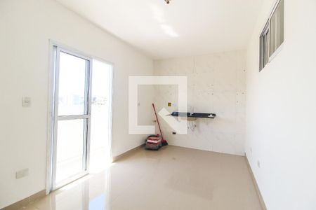 Sala/Cozinha de apartamento à venda com 2 quartos, 50m² em Vila Carmosina, São Paulo