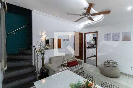 Sala 1 de apartamento à venda com 3 quartos, 110m² em Ouro Preto, Belo Horizonte