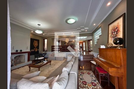 Sala de casa à venda com 4 quartos, 490m² em City América, São Paulo