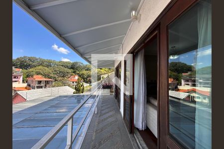 Varanda da Sala de casa à venda com 4 quartos, 490m² em City América, São Paulo