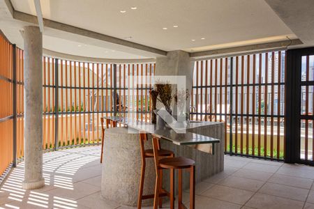 Área gourmet de kitnet/studio à venda com 1 quarto, 29m² em Jardim Vera Cruz, São Paulo
