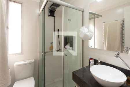 Banheiro de apartamento para alugar com 1 quarto, 60m² em Indianópolis, São Paulo