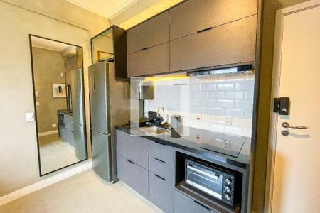 Área comum - Salão de festas de kitnet/studio à venda com 1 quarto, 35m² em Pinheiros, São Paulo