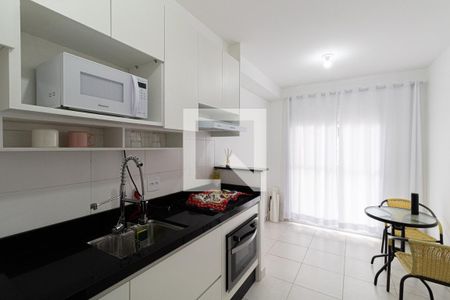 Cozinha de apartamento para alugar com 1 quarto, 29m² em Vila Buenos Aires, São Paulo