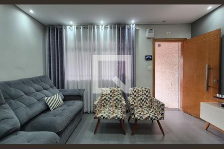 Sala de casa à venda com 3 quartos, 154m² em Vila Eldizia, Santo André