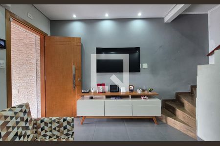 Sala de casa à venda com 3 quartos, 154m² em Vila Eldizia, Santo André
