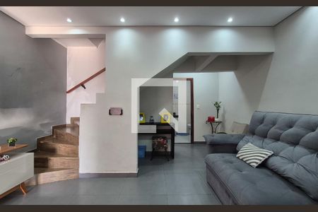 Sala de casa à venda com 3 quartos, 154m² em Vila Eldizia, Santo André