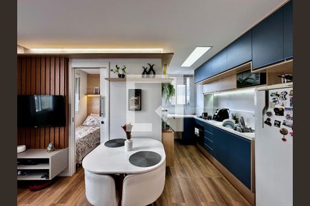 Sala de apartamento para alugar com 2 quartos, 34m² em Santo Amaro, São Paulo