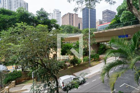 Vista da Varanda da Sala e dos Quartos de apartamento à venda com 2 quartos, 111m² em Bela Vista, São Paulo