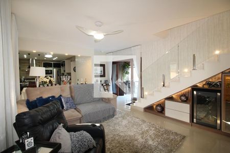 Sala 1 de casa de condomínio à venda com 5 quartos, 313m² em Anil, Rio de Janeiro