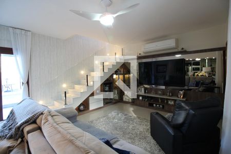 Sala 1 de casa de condomínio à venda com 5 quartos, 313m² em Anil, Rio de Janeiro