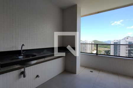 Varanda de apartamento para alugar com 4 quartos, 280m² em Barra da Tijuca, Rio de Janeiro