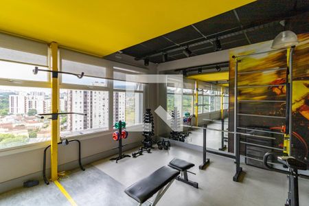 Área comum - Academia de kitnet/studio à venda com 1 quarto, 44m² em Partenon, Porto Alegre