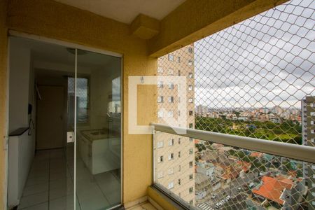 Varanda da sala de apartamento à venda com 3 quartos, 58m² em Vila Eldizia, Santo André