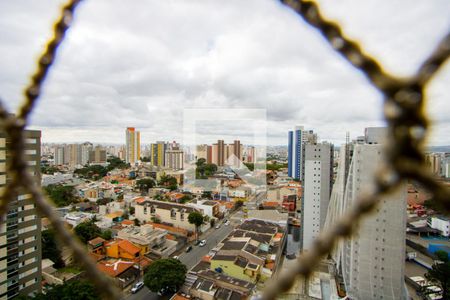 Vista da varanda de apartamento à venda com 3 quartos, 58m² em Vila Eldizia, Santo André